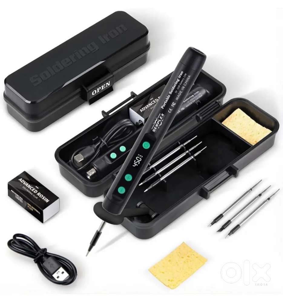 Wireless soldering iron