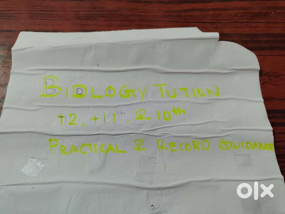 Female Biology Expert Tutor (PG, B.Ed & PGDESD)D