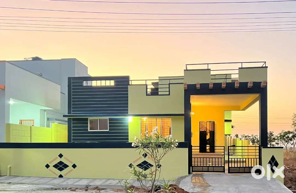 60x40 New individual house for sale in Elwala near main road KHB layou