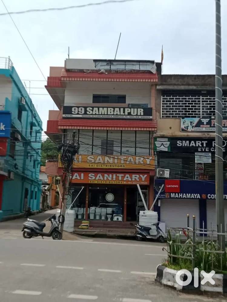2nd floor commercial space on rent  in budharaja
