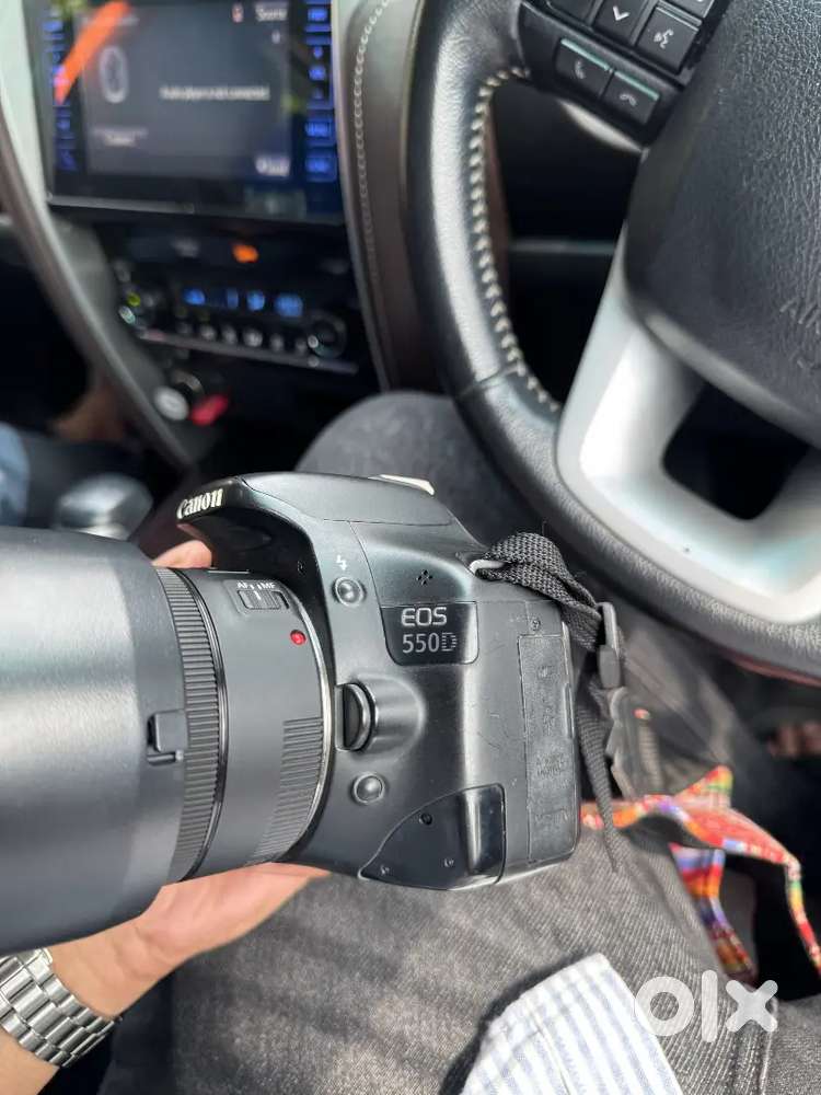 Canon 550D with lenses