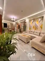 3bhk fully furnished flat in multistory apartments Gandhi path west