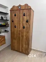 Pooja unit with extra cupboards