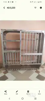Kitchen materials shelf