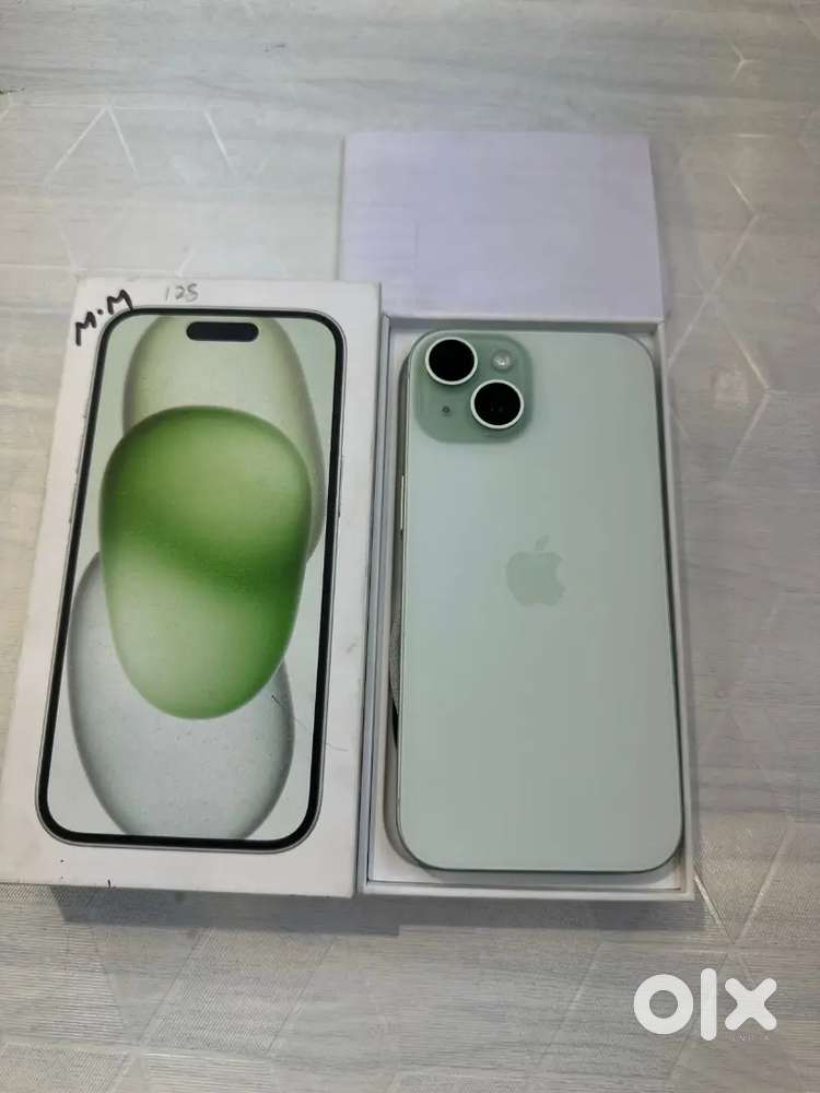 iPhone 15 green 128gb only 25days old