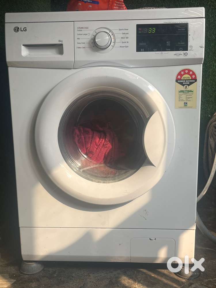 Front load washing machine 8kg