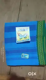 New blue color dhoti