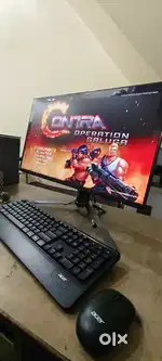 Acer pc ryzen 5 one day old new Predator monitor