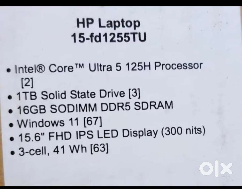 Hp laptop new