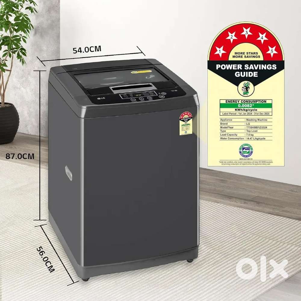 LG -Topload automatic washingmachine + ILIFE A80Pro Robotic Vacuum Mop