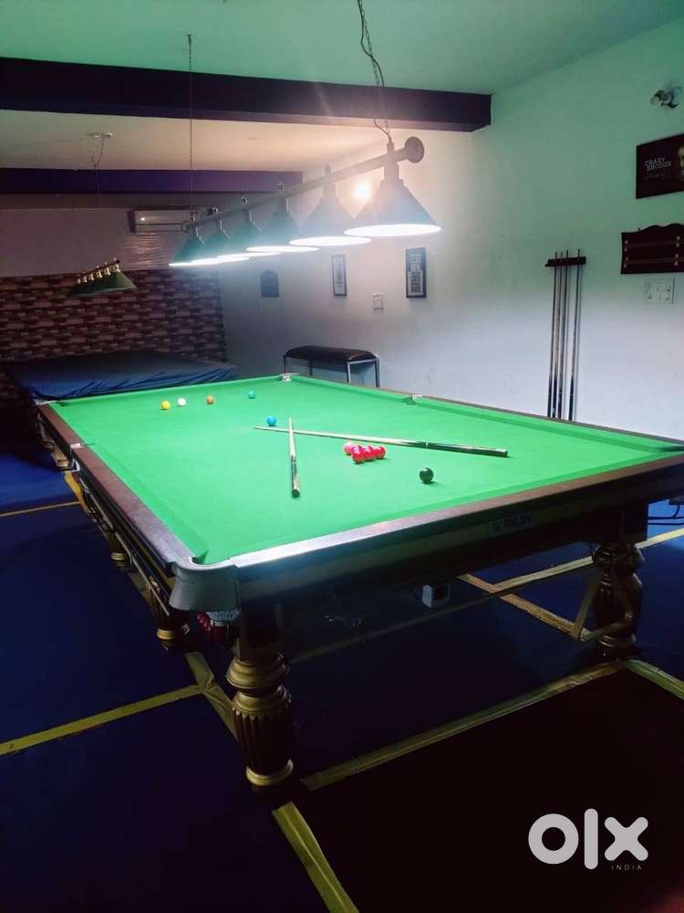Imported 12x6 Snooker Table with HEATER & Steel Cushions