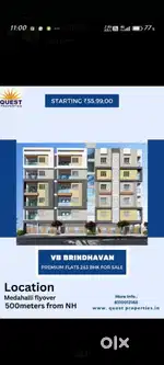 2 and 3 BHK very specious sfts are available for sale