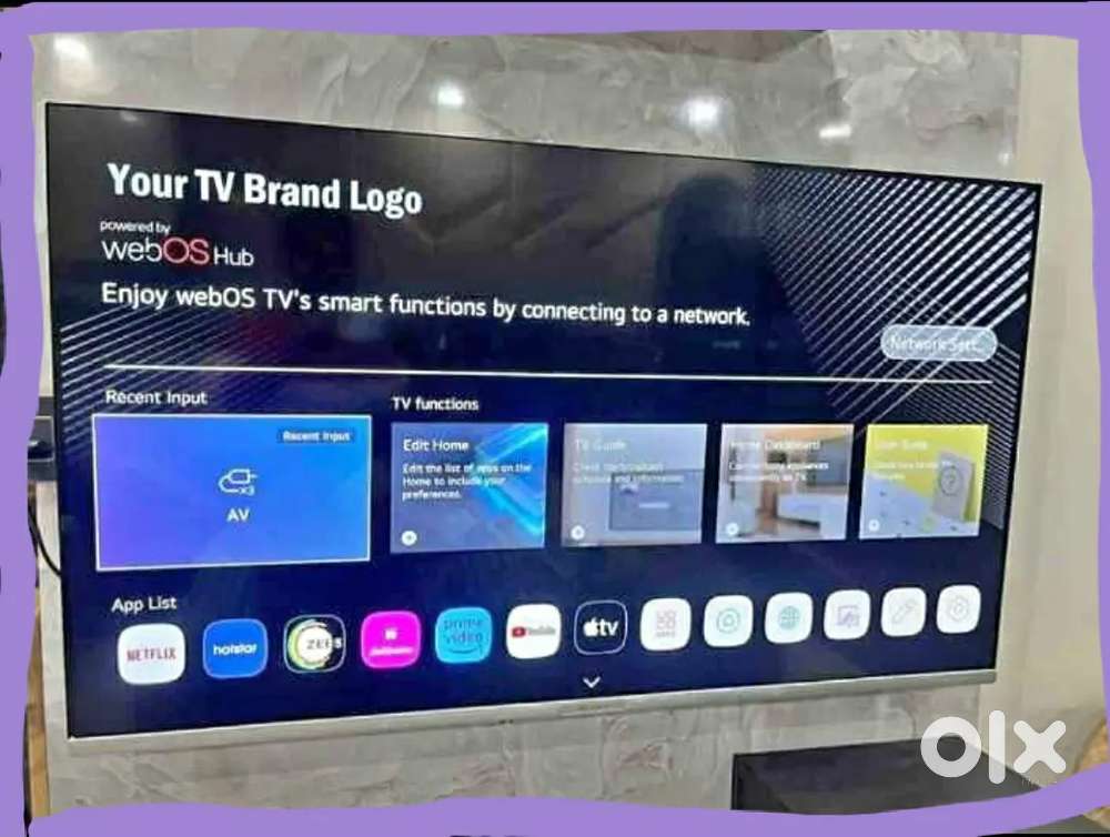 New Led TV WEBOS 55 Inch 4K Bluetooth Voice Remote 5g Warranty 1Year