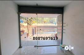 Toughened Glass with front Door, Shop , Cover , Transparent
