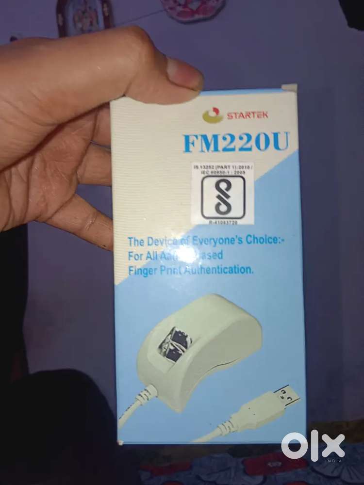 Startek finger print device