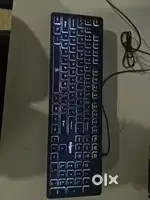 Backbiting keyboard