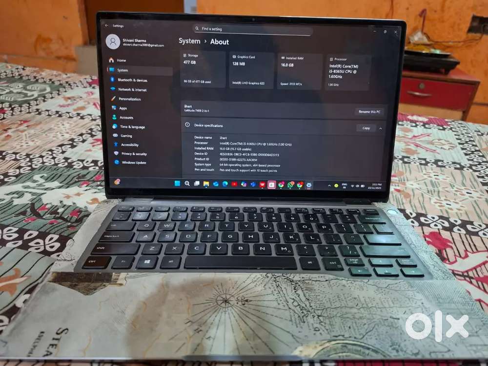 Dell lettitude 7400 2in1