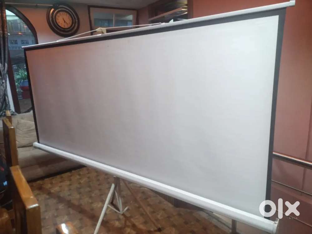 Projector screen ,( 6 ×4 epson  ) emergency money required and items