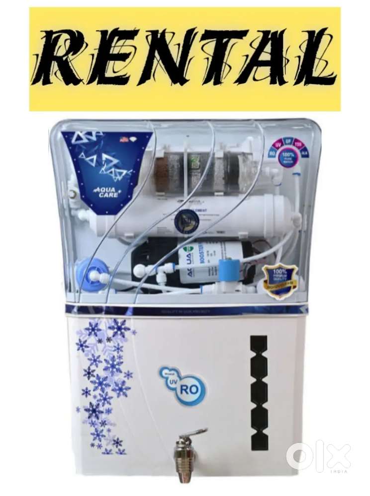 Water purifier available on rent