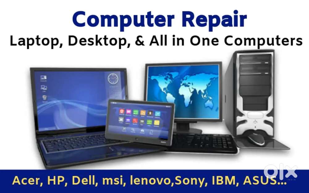 All brand sales & services laptop/desktop/printers/Lane cabling