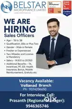 Sales officer