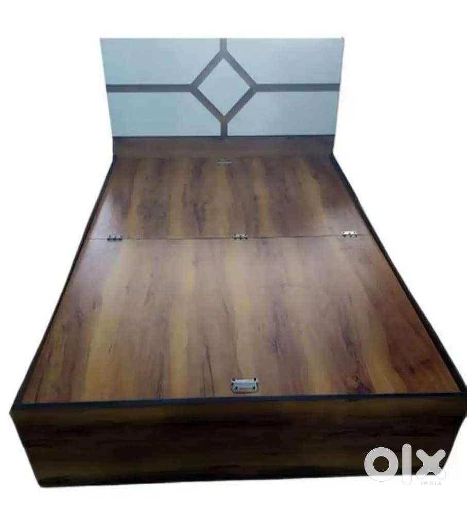 Today fastival offer buy new double bed withbox 7490- EMI available