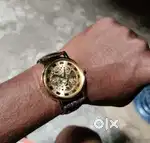 Golden stylish Watch for men