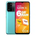Tecno Spark 8C 3GB + 3GB RAM 64GB Storage Good Condition