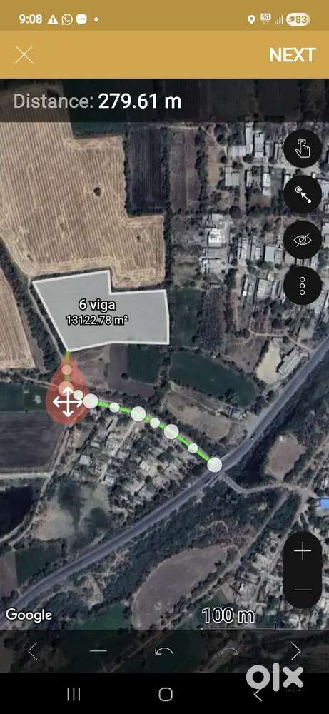 6 વિઘા સાવલી ઉદલપુર હાઇવે થી 260 મીટર