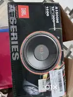 Jbl 1500 watt subwoofer new with box fitted
