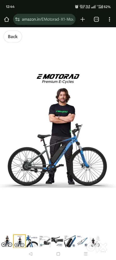 Electric cycle 36km range