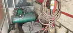 Tyre changer and compressor