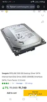 Hardisk 500gb