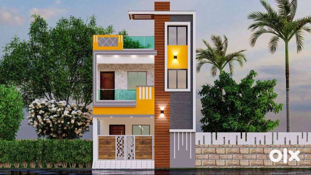 Villa for sale near MS Dhoni School. 4BHK Gated community. Sai Nagar.