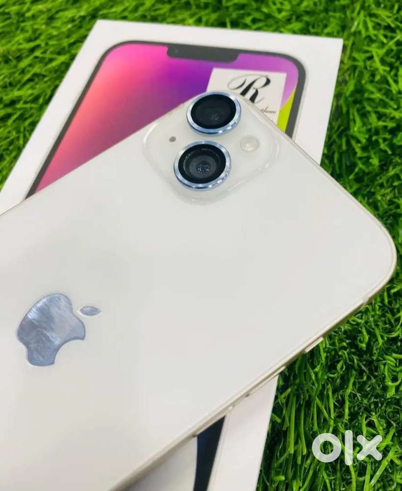 iPhone 14 plus under pending warranty with bill box and data cable