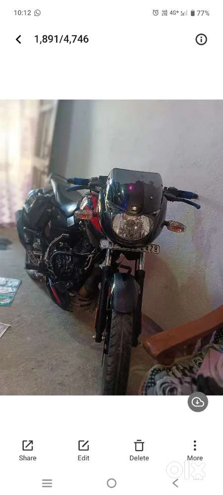 Pulsar 125 bs 6 carban