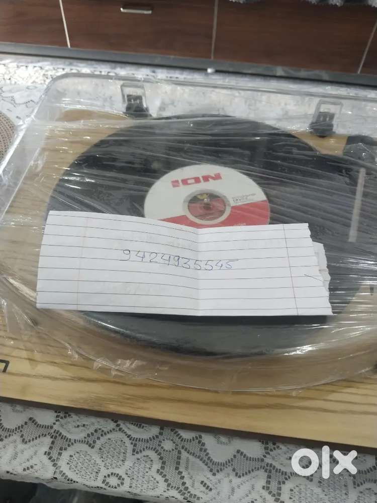 Record player cassette player Book shelf speaker. For sale