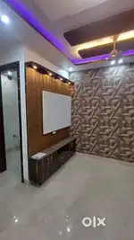 L-type 3 BHK flats top floor with proof right left car parking 42 lakh