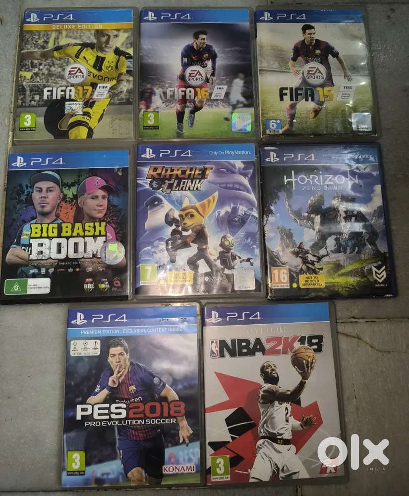 Playstation 4( ps4) games.