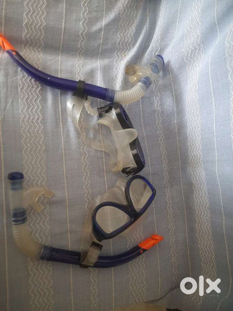 Snorkel and mask