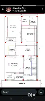 Plot sell east facing
