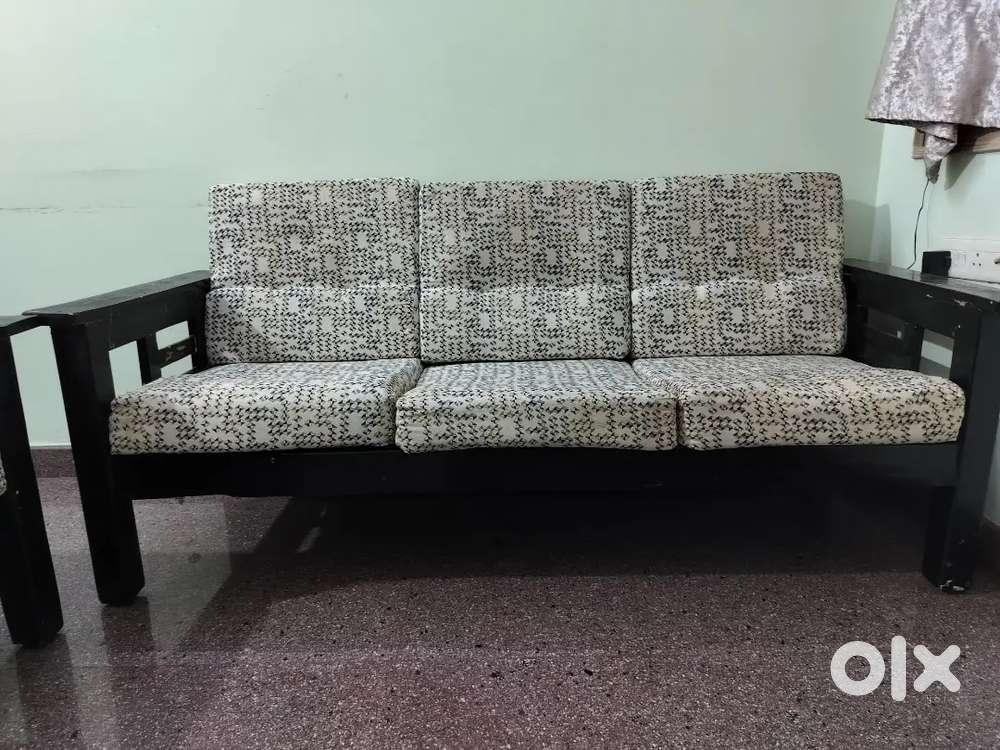 5seater wooden sofa set