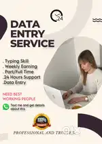 Typing skills with earnings data entry contact me