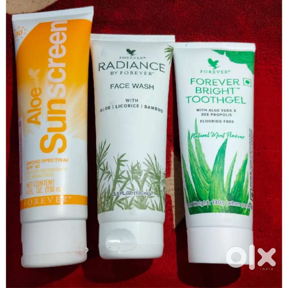 “Face Care Combo – Sunscreen + Face Wash + Toothgel”