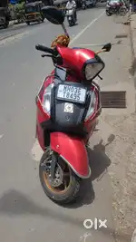 Negligible kms driven scooter with a good mileage