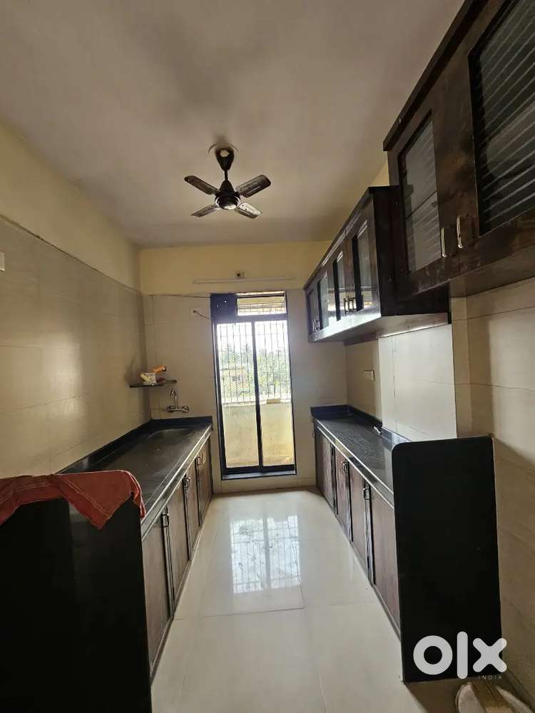 Semi Furnished 2 BHK biggest Flat & Balcony Anand Nagar Dombivli West