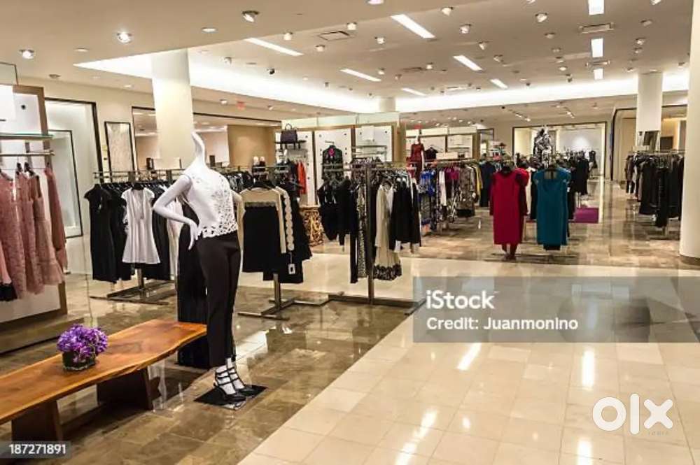 Branded showroom need sales staff