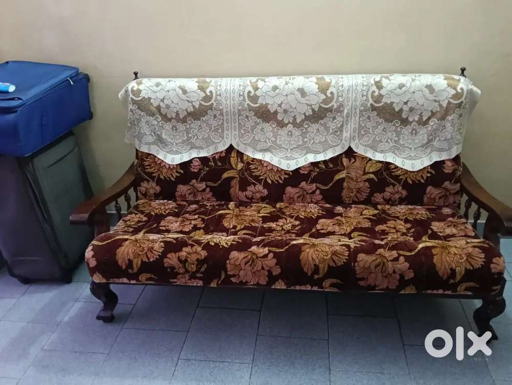 Teakwood Sofa set and Rosewood Dining Table set & 8 chairs