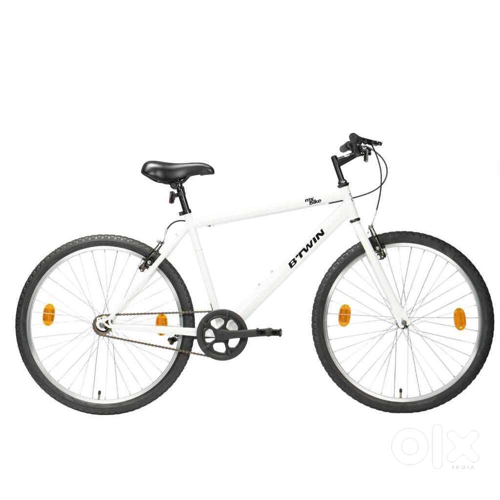 City Cycle Btwin My Bike - Steel Frame, Single Speed, V-Brakes.