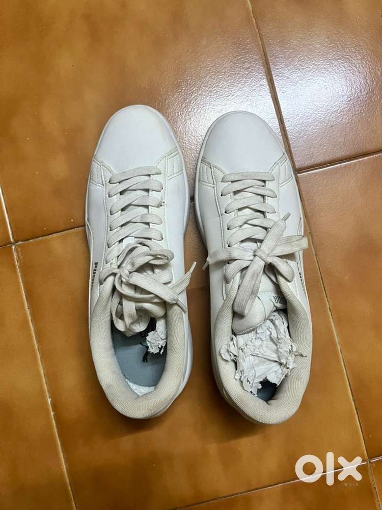Puma smashic white sneakers for men